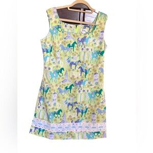 Vintage Lilly Pulitzer, Kentucky Derby dress size 12